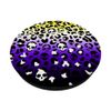 Nonbinary Leopard Skulls Cheetah NB Enby Pride Purple Yellow PopSockets Swappable PopGrip