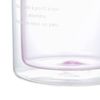 Francfranc Franc Straight Double Wall Glass, Pink