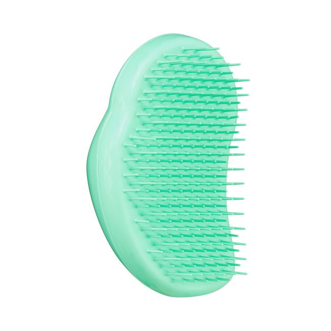 Tangle Teezer |The Original Mini Detangling Hairbrush | Palm Size Perfect for Kids & Travelling | Ideal for Wet & Dry Hair |Reduces Flyaways | Tropicana Green