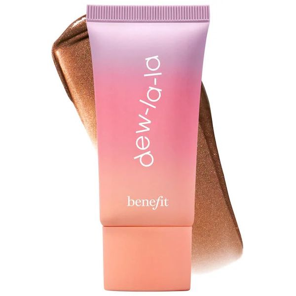 Benefit Cosmetics Dew La La All-Over Glow Liquid Highlighter (Comet - Deep Dark, 0.85 ounce)