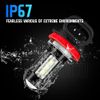 For Dodge Durango 2014 2015 4-Door 4x LED Front Headlight Bulbs + Fog Light