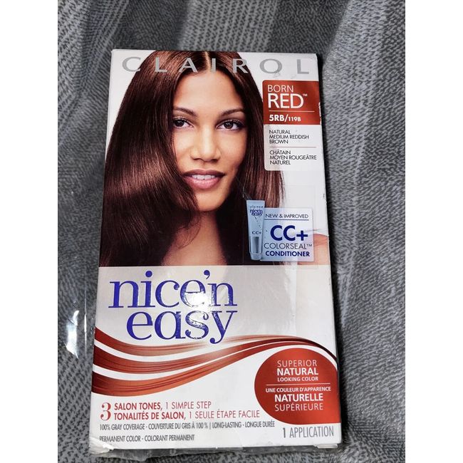 Clairol Nice 'N Easy Hair Color 5RB Natural Medium Reddish Brown