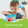 Learning Resources Smart Scoops Math Activity Set, Stacking and Sorting Toys, Develops Early Math Skills, 55 Pieces, Ages 3+