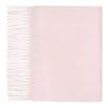 Cashmere plain scarf, Pale Pink