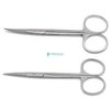 Iris Gum Scissors Dental Body Piercing Surgical (Straight & Curved) Instruments