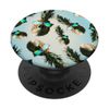 Skull Pineapple, Sunglasses Glasses, Blue PopSockets Swappable PopGrip