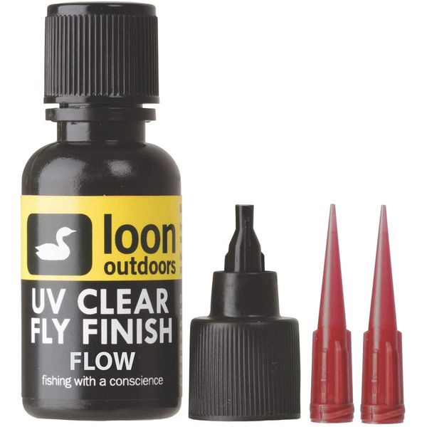 Loon Outdoors UV Clear Fly Finish, Flow, 1/2 oz