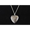 mEssentials Heart Aromatherapy Essential Oil & Diffuser Necklace Gift Set Stainless Steel Gift Set