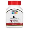 Vitamin D3, 25 mcg (1,000 IU), 300 Tablets