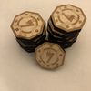 Sabacc Wood Credit Chips x50 Lasercut