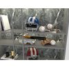 8 Pack Baseball Display Case, UV Protected Acrylic Boxes for Display,Clear Display Case Baseball Cube Memorabilia Showcase Autograph Ball Protector
