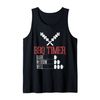 Funny Beer Lover BBQ Timer Rare Medium Well Grilled Barbecue Tank Top