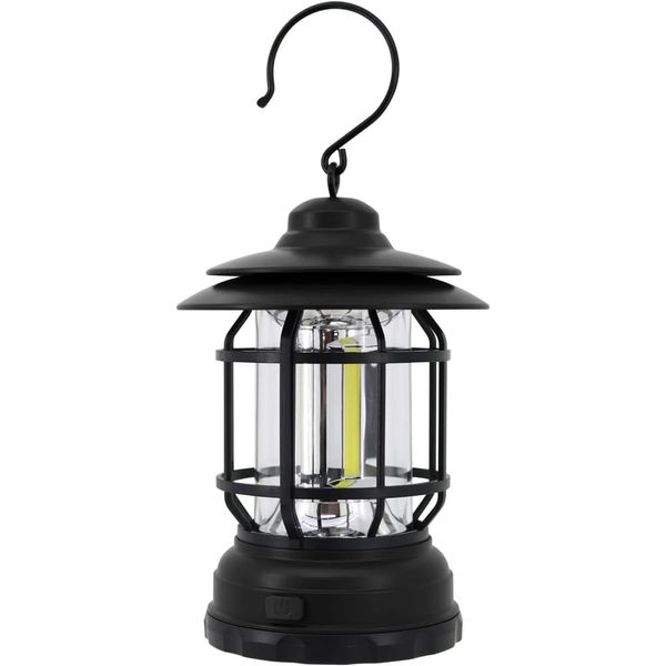 Antique COB Lantern BIG Black