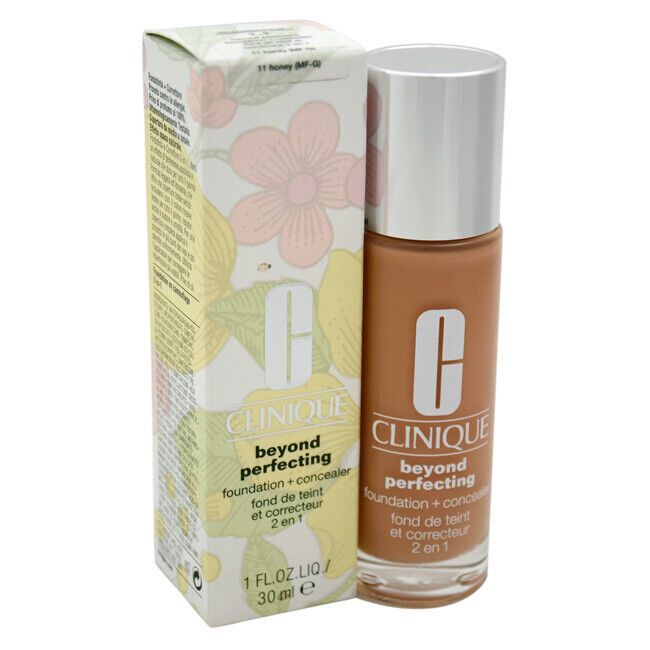 Clinique Beyond Perfecting Foundation Plus Concealer - 11 Honey MF-G W - 1 oz