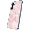 Skinit Clear Phone Case Compatible with Galaxy A55 5G - Blush Marble Design