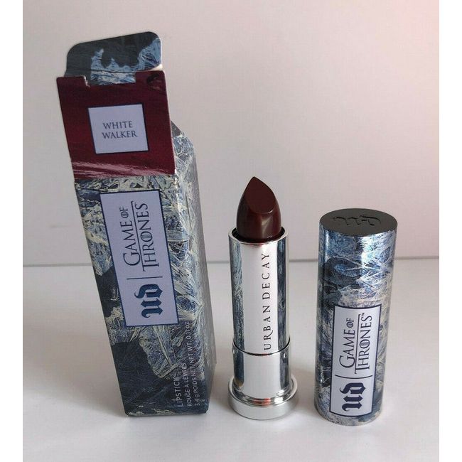 NEW❤URBAN DECAY Vice Lipstick GAME OF THRONES White Walker deep berry-wine UD