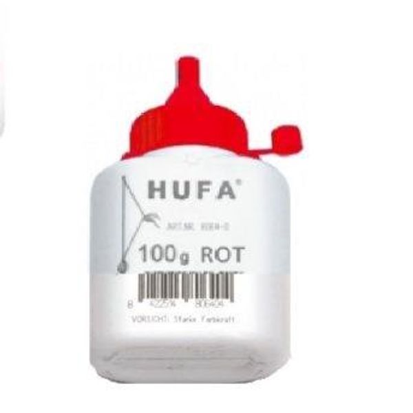 Hufa Chalk Line Colour Powder Red 100g