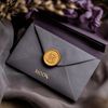 20pcs Wax Seal Stickers Gold Letter B