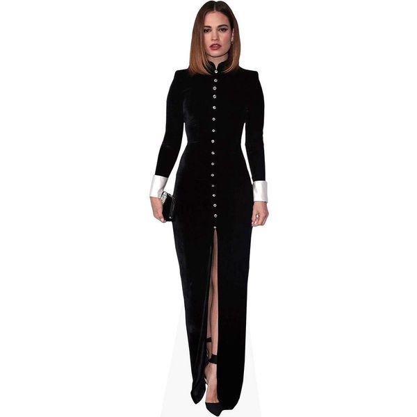 Lily James (Black Dress) Mini Size Cutout