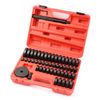 51pc Custom Bushing Bearing Seal Driver Push Press Disc Tool Set 18-65mm Pro Kit