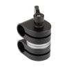 CAMVATE Adjustable 15mm Dual Rod Adapter with Rosette - 2008