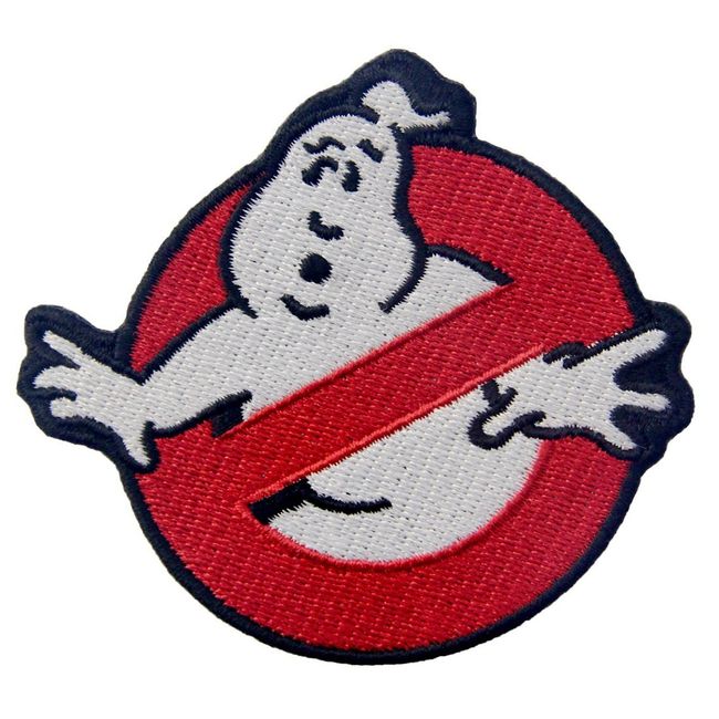 Ghostbuster Embroidered Badge Iron on or Sew on Patch