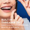 Oral-B Glide Pro-Health Dental Floss Threaders for Braces, 30 Count