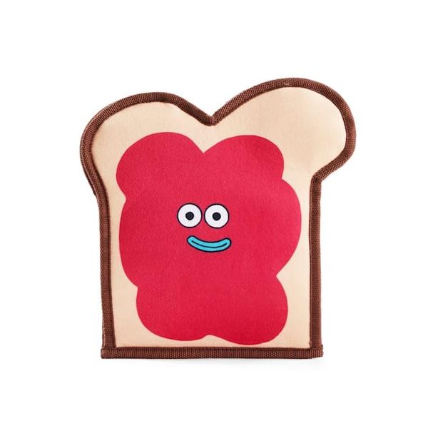 Leaps & Bounds Foraging Puzzle Plush PB&J Dog Toy Medium