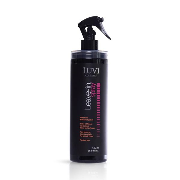 LUVI Leave In Spray Conditioner -Frizz & Damage Control -Multi-Benefit Hair Treatment -Nourishes -Detangles -Smoothes Hair Strands -Heat Protectant -All Hair Types 6.89 Fl Oz