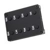 External Keypad for Transceiver, Radio Shortcut Control Keypad with 3.5mm Cable, DIY Data Cable Required from MIC Interface, Easy Remote Control, Non Slip Pads