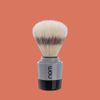 nom Marten Natural Bristle Shaving Brush (Handle: Grey)