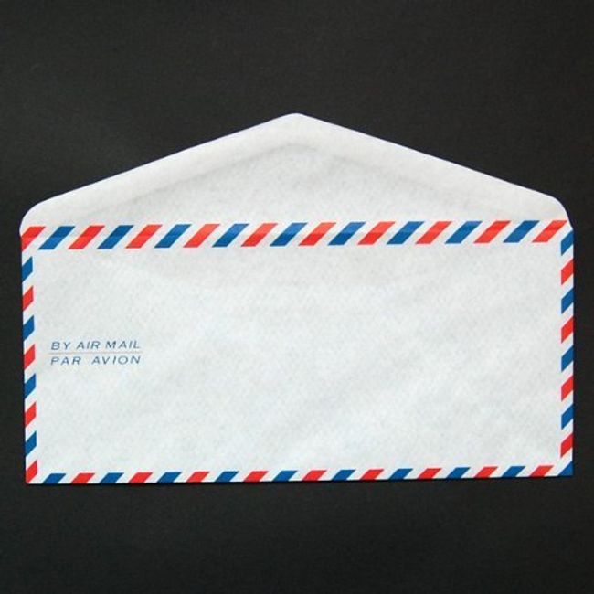 Air Mail Envelopes, Air Mail, 4 Envelopes, Western 4 Shaped, 100 Sheets (41)