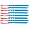 BasicNature Unisex – Erwachsene Y-Stake Zelthering, blau, 18 cm