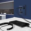 BG Electrical Evolve Single Switched Power Socket + 2 USB Charging Ports