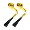 Pair 6' x 2" Flat Eye Web Lifting Sling Tow Strap With Flat Loops Anti-rust