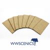 Retangular/Rectangle Wooden MDF Wargaming Base Bases, Made in The UK. Roleplay, Miniatures