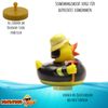 Rubber Duck Firefighter "112"