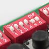 20pcs Double Row Dip Switch 6 Position Slide Type Switch 2.54mm PCB On-Off Toggle Switch for Circuit, Breadboard