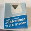 Shachihata Xstamper "Postage Due" Pre-Inked Re-Inkable Stamp 1080