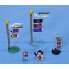 Castle Enterprise New Cute Glasswork Carpentry Brown Stick