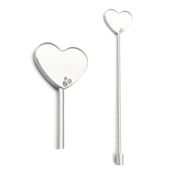 Bioenergetischer Power Magnet Wasserstab Herz - Coeur - Coracao mit Swarovski Crystals Energetix 4YOU 446 TCM Energie Powerstab 15 cm