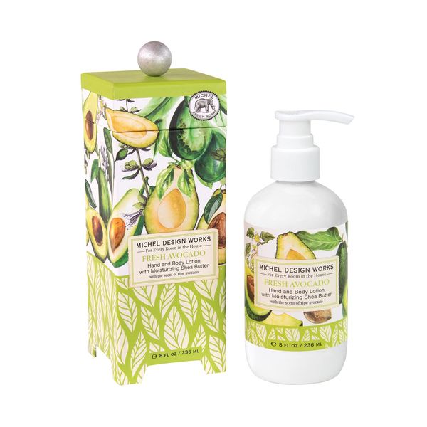 Michel Design Works Hand and Body Lotion, Fresh Avocado