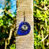 Gold One Eye Patterned Handmade Evil Eye Home Decor (7.8' Gold One Eye)