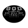 God Is Within Her She Will Not Fail Prayer PopSockets Swappable PopGrip