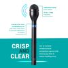 Movo HM-M2 Dynamic Omnidirectional Handheld Interview Microphone with 3-Pin XLR Connector