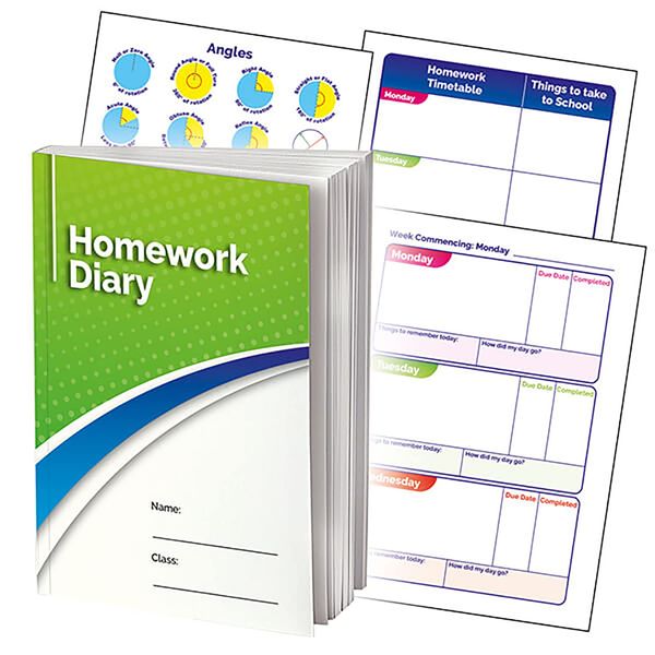 1 Homework Diary School Record Book Childrens Pupils Log Teachers A5 Primary Teaching Services