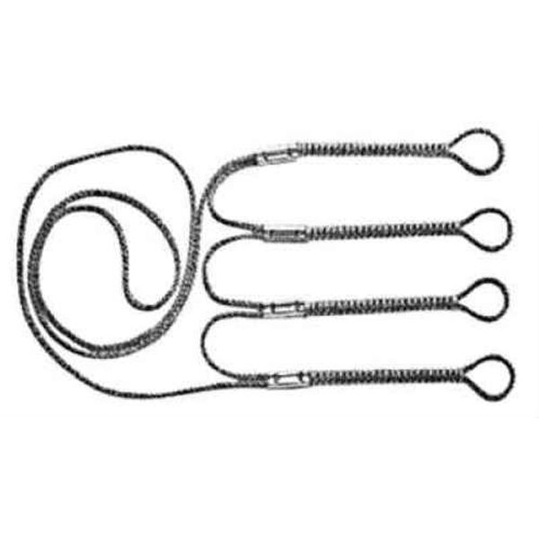 Faulk's Quad Lanyard BLACK