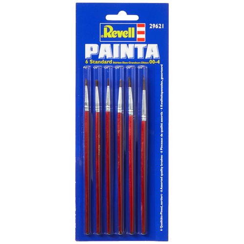 Paint Brush Set (Painta Standard), 6 Brushes