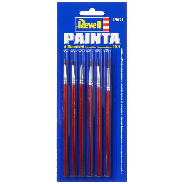 Paint Brush Set (Painta Standard), 6 Brushes