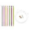 Pony Colour Tunisian Crochet Hook Set 3.00-6.00mm - Assorted Colours